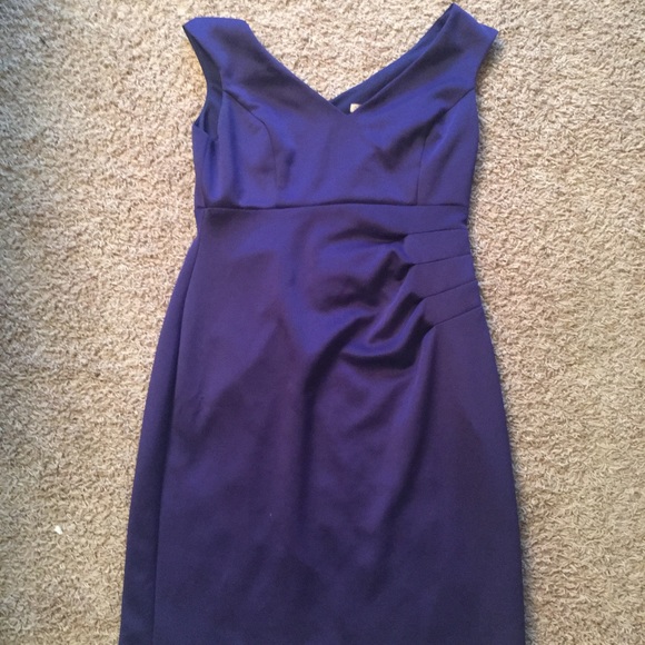 Blue Homecoming Dress (Like New) - Picture 2 of 4
